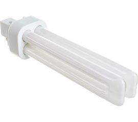 Компактная люминесцентная неинтегрированная лампа OSRAM DULUX D 18W/830 G24D-2 10X1 4050300025704 