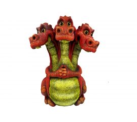 Садовая фигура Змей Горыныч красный Ф110кн 