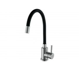 Смеситель для кухни SHIMIZU с гибким изливом black-S smz 1006557 