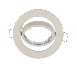 Штампованный поворотный светильник ЭРА ST2A WH MR16,12V/220V, 50W белый C0043805 