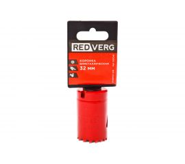 Коронка биметаллическая 32 мм REDVERG 6627103 