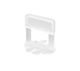 Система выравнивания плитки Зажим (100 шт; 1 мм) BEOROL 208707 