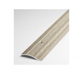 Порог разноуровневый алюминиевый (39.4 мм; 0.9 м; декоративный; дуб беленый) Лука 00000001777 