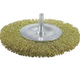 Щетка плоская для дрели (100 мм) Кратон 1 11 01 004 