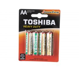 Солевой элемент питания Toshiba R6 KG 4/card 3402 