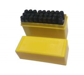 Буквенные клейма № 6 (латинский шрифт, сталь) GRIFF g111046 