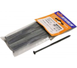 Саморез VIPкрепеж черный, 5.0(4.8)х102 м, 14 шт. 20032 VIP 