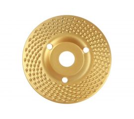 Чашка обдирочная полувыпуклая по дереву (125х22 мм) для УШМ TUNDRA 5470943 