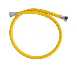 Шланг для газовых приборов Elka 1/2"" х 1,0 м, в/н, ПВХ, желтый ИС.100511 