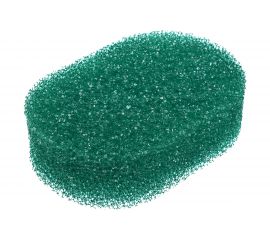 Массажная мочалка из поролона Банные Штучки Антицеллюлит 140х95х40 мм, овальная 32606 