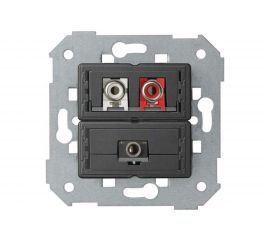 Коннектор Simon, мини-джек + 2RCA, S82, S82N, S82 Detail 7501092-039 