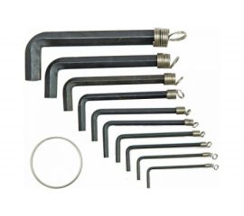 Набор шестигранников TOYA 10 шт. 1,5-10 мм 56390 