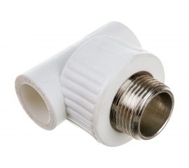 Тройник LAMMIN PPR комбинированный, НР 20х3/4"" Lm31046020020 