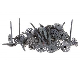 Дюбель для теплоизоляции с пласт. гвоздем Невский Крепеж 10х160 50 шт. 336096 