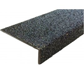 Противоскользящий профиль Mehlhose GmbH из стеклопластика, цвет черный GTMS0701000 