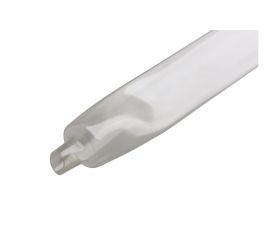 Термоусаживаемая трубка REXANT 20,0/10,0 мм, прозрачная, упаковка 10 шт. по 1 м 22-0009 