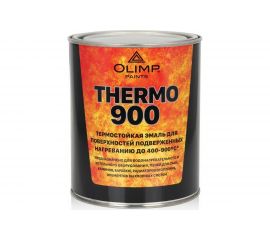 Термостойкая эмаль OLIMP (серебристая; 700 градусов; 0.8 л) 28293 