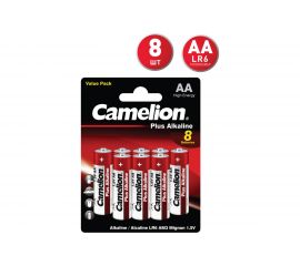 Батарейка Camelion, 1.5В LR6 Plus Alkaline BL-8 LR6-BP8 14133 