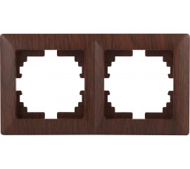 Рамка Intro 450210 на 2 поста, СУ, Solo, венге Б0043415 