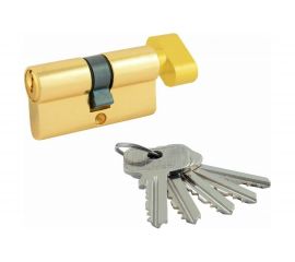 Цилиндровый механизм НОРА-М ЕСО Z ЛВ-60 30-30 латунь Х 16094 