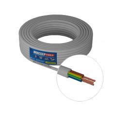 Провод ПВСбм Мастер Тока 3х0.75 белый 100м МТ1171 