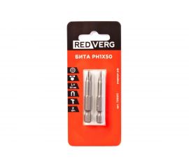 Бита PH1, 50 мм, 2 шт REDVERG 720051 6623459 