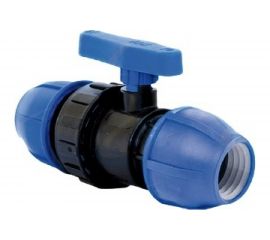 Шаровый кран RTP цанга/цанга, D 25 мм 14390 