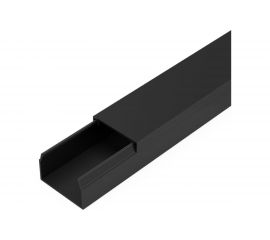 Кабель-канал Промрукав черный 2-й замок в п/э 25x16 2м PR03.0212 