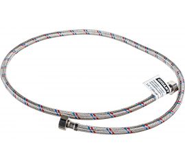 Гибкая подводка для воды Gigant с оплеткой из нержавеющей стали, 1/2""х120 см, г/г P-120-GG 