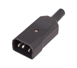 Сетевой штекер REXANT 3 pin 10А кабельный 25 шт 11-0003 