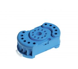 Розетка Finder для реле 60.12, с комб конт., с метал фикс, винт. зажимы, 9022SMA 