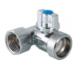 Шаровой кран для подключения сантехнических приборов 1/2х3/4х1/2 Valtec VT.256.N.04 