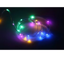 Садовый дюралайт ЭРА ERANN2412 на солнечной батарее, мультиколор Б0044221 