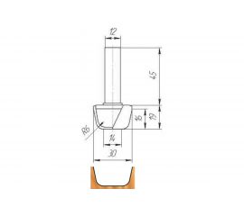 Фреза ФК 0973 МебельДрев 4627198886535 