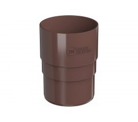 Муфта трубы Технониколь (ПВХ; коричневый; 1 шт) TN359457 