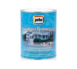 Краска жидкая пластмасса JOBI FLUSSIGER KUNSTSTOFF (голубой RAL 5012; 0.9 л) 15799 