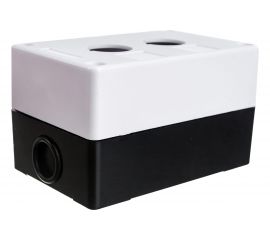 Корпус TDM КП102 для кнопок, 2места, белый SQ0705-0002 