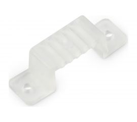 Силиконовое крепление для светодиодной ленты Volpe UCC-Q220 K10 CLEAR 050 POLYBAG 220В 3528 50шт/уп 10971 