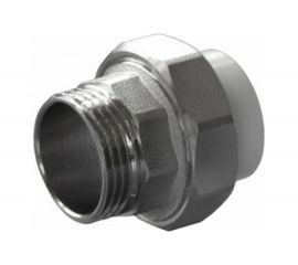 Разъемная муфта с наружной резьбой Политэк ПП 20х1 9800002001 