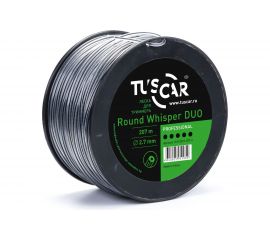 Леска для триммера Round Whisper DUO, Professional, 2.7 мм, 207 м TUSCAR 10172527-207-4 