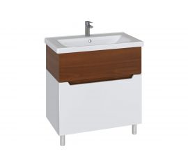 Комплект Sanstar тумба Valencia напольная 80, мебельный умывальник Гармония 80 262.1-1.5.1.К 