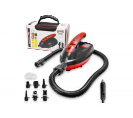 Heyner Насос воздушный премиум SUP с функцией Автостоп 70 л/мин12 В 110W 1,1 bar. 6 адаптеров 211250 