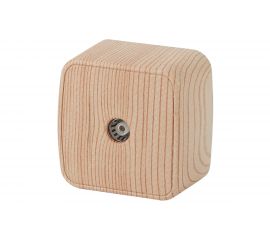 Розетка TV Intro 330111 одиночная, IP20, ОУ, Polo, сосна Б0036111 