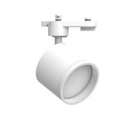Трековый однофазный светильник FERON AL163 на шинопровод под лампу GX53, белый 41921 