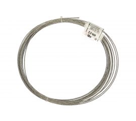 Стальной трос для растяжки DIN 3055, 2 мм, 10 м Tech-Krep 127842 