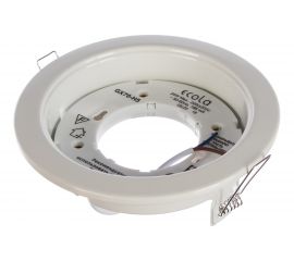 Светильник Ecola GX70-H5 белый встр. без рефл. 53x151 /кd135/ FW70H5ECB 