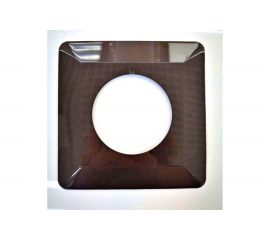 Накладная рамка под выключатель и розетку SVET коричневая SV0407-0007 