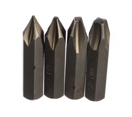 Набор насадок для ударной отвертки Автоdело S2 Professional PH 1,2,3,4х36 мм 40007 13250 