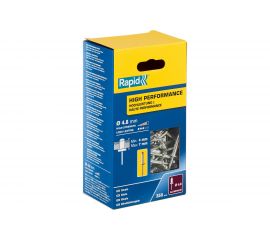 Алюминиевая заклепка RAPID R:High-performance-rivet d4.8x10 мм, 350 шт. 5001435 