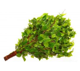 Веник Русский пар БЕРЕЗОВЫЙ в индивидуальной упаковке А-329931 